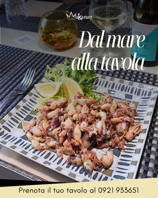 🌊🦑 Dal mare alla tavola, con tutto il sapore della tradizione! ✨

Croccanti, dorati e irresistibili: i nostri Zuccherini fritti sono una delle specialità più amate della nostra cucina di mare.
Preparati al momento sono il piatto ideale per chi desidera assaporare tutto il gusto del pescato 🍋🌿

Accompagnali con un calice di vino bianco e lasciati conquistare dai sapori autentici del mare 🍷🌊

📍 Ti aspettiamo da Makanan

📞 Prenota il tuo tavolo: 0921 933651

#Makanan #DalMareAllaTavola #Zuccherini #FritturaDiMare #SaporiDiMare