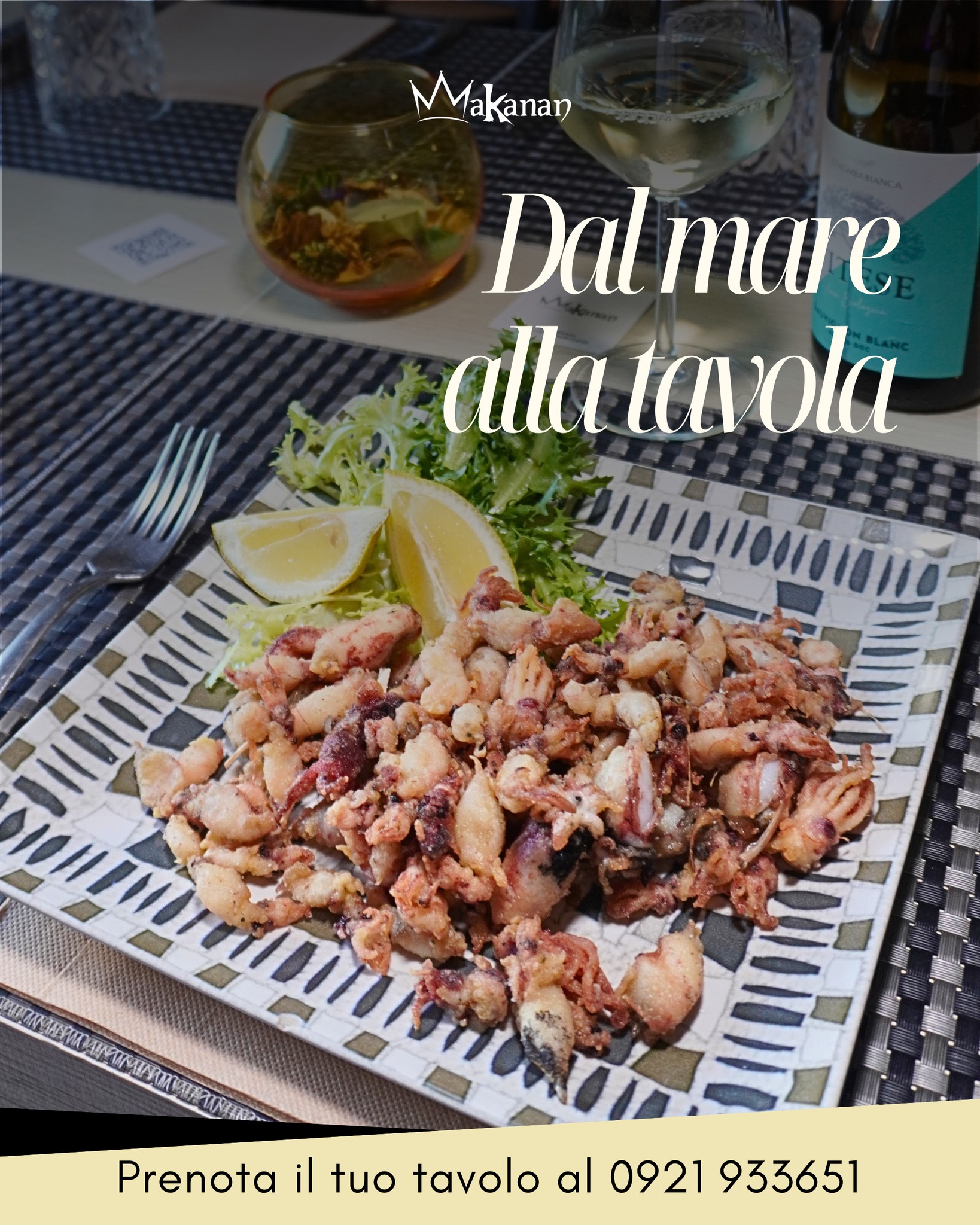 🌊🦑 Dal mare alla tavola, con tutto il sapore della tradizione! ✨

Croccanti, dorati e irresistibili: i nostri Zuccherini fritti sono una delle specialità più amate della nostra cucina di mare.
Preparati al momento sono il piatto ideale per chi desidera assaporare tutto il gusto del pescato 🍋🌿

Accompagnali con un calice di vino bianco e lasciati conquistare dai sapori autentici del mare 🍷🌊

📍 Ti aspettiamo da Makanan

📞 Prenota il tuo tavolo: 0921 933651

#Makanan #DalMareAllaTavola #Zuccherini #FritturaDiMare #SaporiDiMare